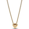 image:imagePANDORA Timeless Sparkling Heart Collier Necklace  14K GoldPlated Necklace with Cubic Zirconia  Jewelry for Women  Includes Gift Box  177