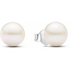 image:imagePANDORA Timeless Treated Freshwater Cultured Pearl 45mm Stud Earrings  Sterling Silver Earrings with Treated Freshwater Cultured Pearl  Jewelry for Women  Includes Gift Box