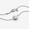 image:imagePANDORA Treated Freshwater Cultured Pearl Collier Necklace  Sterling Silver Necklace with Treated Freshwater Cultured Pearl amp Cubic Zirconia for Women  Gift for Women  Includes Gift Box  177