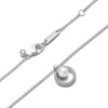 image:imagePANDORA Treated Freshwater Cultured Pearl amp Pav Collier Necklace  Sterling Silver Necklace with Treated Freshwater Cultured Pearl amp Cubic Zirconia  Jewelry for Women  Includes Gift Box  177
