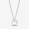 image:imagePANDORA Treated Freshwater Cultured Pearl amp Pav Collier Necklace  Sterling Silver Necklace with Treated Freshwater Cultured Pearl amp Cubic Zirconia  Jewelry for Women  Includes Gift Box  177