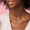 image:imagePandora Classic Cable Chain Necklace  Thin Necklace Chain with Lobster Clasp  Great Gift for Women  Sterling Silver Adjustable Chain Necklace  Comes with Gift Box315 inches