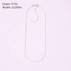 image:imagePandora Classic Cable Chain Necklace  Thin Necklace Chain with Lobster Clasp  Great Gift for Women  Sterling Silver Adjustable Chain Necklace  Comes with Gift Box315 inches