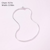 image:imagePandora Classic Snake Chain Charm Necklace  Gift for Her  Sterling Silver with Embossed Ball Clasp Necklace  With Gift Box157 inches