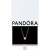 image:imagePANDORA Timeless Sparkling Heart Collier Necklace  14K GoldPlated Necklace with Cubic Zirconia  Jewelry for Women  Includes Gift Box  177