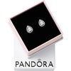 image:imagePANDORA Timeless Sparkling Pear Halo Stud Earrings  Gift for Her  Sterling Silver Stud Earrings with Clear Cubic Zirconia  Jewelry for Women  With Gift Box