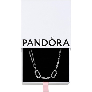image:imagePANDORA Double Link Chain Necklace  Compatible with PANDORA Me  Stunning Womens Jewelry  Gift for Her  Made with Sterling Silver  With Gift Box  177