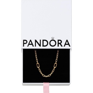 image:imagePANDORA ME SmallLink Chain Necklace  Compatible ME Jewelry  Gift for Her  14k Gold Necklace  Adjustable Gold Necklace  Jewelry for Women  With Gift Box  197
