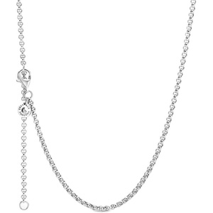 image:imagePANDORA Rolo Chain Necklace  Adjustable with Lobster Clasp  for Her  Sterling Silver  with Gift Box  236