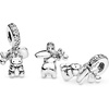 image:imagePANDORA Baby Teddy Bear Dangle Charm  Gift for Her  Compatible with PANDORA Moments  Sterling Silver with Cubic Zirconia amp Enamel  With Gift Box