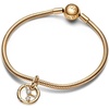 image:imagePANDORA Cancer Zodiac Dangle Charm  Compatible with PANDORA ME amp Moments  Zodiac Sign Jewelry  Gift for Her  14k Gold with Clear Cubic Zirconia  With Gift Box