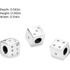 image:imagePANDORA Dice Charm Bracelet Charm Moments Bracelets  Stunning Womens Jewelry  Gift for Women in Your Life  Made with Sterling Silver amp Cubic Zirconia With Gift Box
