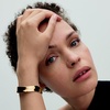 image:imagePANDORA Essence Organically Shaped Broad Open Bangle  14k GoldPlated Bangle  Bracelet for Women  Includes Gift Box16