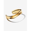 image:imagePANDORA Essence Organically Shaped Broad Open Bangle  14k GoldPlated Bangle  Bracelet for Women  Includes Gift Box19