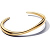 image:imagePANDORA Essence Organically Shaped Open Bangle  14k GoldPlated Bangle  Bracelet for Women  Includes Gift Box16