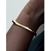 image:imagePANDORA Essence Organically Shaped Open Bangle  14k GoldPlated Bangle  Bracelet for Women  Includes Gift Box175