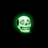 image:imagePANDORA GlowintheDark Sparkling Skull Charm  Compatible Moments  Sterling Silver with Cubic Zirconia  Gift for Her  Jewelry for Women with Gift Box
