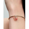 image:imagePANDORA Moments Pink amp Yellow Murano Glass Butterfly Dangle Charm  14k Rose GoldPlated Charm with Cubic Zirconia amp Murano Glass  Gift for Her  Includes Gift Box