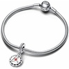 image:imagePANDORA Moments Stethoscope Engravable Dangle Charm  Sterling Silver Charm with Enamel  Jewelry for Women  Includes Gift Box
