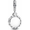 image:imagePANDORA Moments Stethoscope Engravable Dangle Charm  Sterling Silver Charm with Enamel  Jewelry for Women  Includes Gift Box