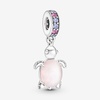 image:imagePANDORA Murano Glass Pink Sea Turtle Dangle Charm  Gift for Her  Compatible with PANDORA Moments  Sterling Silver with Murano Glass amp ManMade Crystals  With Gift Box