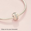 image:imagePANDORA Shining Path Clip Charm  Compatible Moments Bracelets  Jewelry for Women  Gift for Women in Your Life  Made with Sterling Silver amp Cubic Zirconia With Gift Box