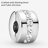 image:imagePANDORA Shining Path Clip Charm  Compatible Moments Bracelets  Jewelry for Women  Gift for Women in Your Life  Made with Sterling Silver amp Cubic Zirconia With Gift Box