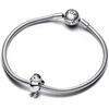 image:imagePANDORA Skiing Penguin Charm  Gift for Her  Compatible Moments  Sterling Silver with Cubic Zirconia  With Gift Box