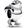 image:imagePANDORA Skiing Penguin Charm  Gift for Her  Compatible Moments  Sterling Silver with Cubic Zirconia  With Gift Box