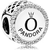 image:imagePANDORA Sparkling Button Charm  Compatible Moments  Jewelry for Women  Gift for Her  Made with Sterling Silver amp Cubic Zirconia  With Gift Box