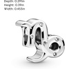 image:imagePANDORA Sparkling Capricorn Zodiac Charm  Gift for Her  Compatible with PANDORA Moments  Sterling Silver with Cubic Zirconia  With Gift Box