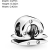 image:imagePANDORA Sparkling Libra Zodiac Charm  Compatible with PANDORA Moments  Jewelry for Women  Gift for Her  Made with Sterling Silver amp Cubic Zirconia  With Gift Box