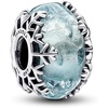 image:imagePANDORA Winter Blue Snowflake Murano Charm  Compatible Moments  Murano Glass with Sterling Silver  Gift for Her  Jewelry for Women with Gift Box