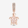 image:imagePandora Murano Glass Pink Sea Turtle Dangle Charm  Compatible with Pandora Moments  Gift for Women  Stunning Womens Jewelry  Made with Pandora Rose amp Cubic Zirconia  with Gift Box