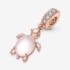 image:imagePandora Murano Glass Pink Sea Turtle Dangle Charm  Compatible with Pandora Moments  Gift for Women  Stunning Womens Jewelry  Made with Pandora Rose amp Cubic Zirconia  with Gift Box