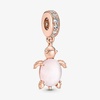 image:imagePandora Murano Glass Pink Sea Turtle Dangle Charm  Compatible with Pandora Moments  Gift for Women  Stunning Womens Jewelry  Made with Pandora Rose amp Cubic Zirconia  with Gift Box