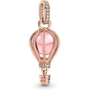 image:imagePandora Sparkling Pink Hot Air Balloon Dangle Charm  Gift for Her  Rose with Cubic Zirconia  with Present Box