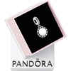 image:imagePANDORA Moments Engravable Disc amp Hearts Dangle Charm  14K Rose GoldPlated Sterling Silver Charm with Cubic Zirconia  Jewelry for Women  Includes Gift Box