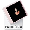 image:imagePANDORA Moments Pink amp Yellow Murano Glass Butterfly Dangle Charm  14k Rose GoldPlated Charm with Cubic Zirconia amp Murano Glass  Gift for Her  Includes Gift Box