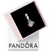 image:imagePANDORA TwoTone Celestial Triple Dangle Charm  Compatible with PANDORA Moments  Gift for Her  Stunning Womens Jewelry  Sterling Silver amp 14k Gold with Blue Crystals  With Gift Box