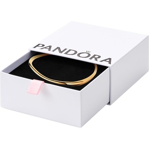 image:imagePANDORA Essence Organically Shaped Bangle  14k GoldPlated Bangle  Bracelet for Women  Gift for Her  Includes Gift Box17