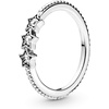 image:imagePANDORA Celestial Stars Ring  Silver Ring for Women  Layering or Stackable Ring  Sterling Silver with Clear Cubic Zirconia  Gift for Her  With Gift Box
