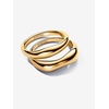 image:imagePANDORA Essence Organically Shaped Stacking Rings  Stackable Ring for Women  14k GoldPlated Ring  Includes Gift Box7