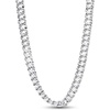 image:imagePANDORA Pav Cuban Chain Necklace 177  Sterling Silver amp Clear Cubic Zirconia Jewelry for Women with Gift Box