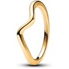 image:imagePANDORA Timeless Polished Wave Ring  14K Ring for Women  Jewelry for Her  Includes Gift Box