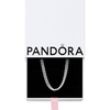 image:imagePANDORA Pav Cuban Chain Necklace 177  Sterling Silver amp Clear Cubic Zirconia Jewelry for Women with Gift Box