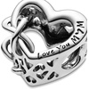 image:imagePANDORA Love You Mom Infinity Heart Charm  Compatible Moments Bracelets  Jewelry for Women  Gift for Women in Your Life  Made with Sterling Silver