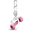 image:imagePandora Dumbbell amp Heart Dangle Charm  Compatible Moments Bracelets  Jewelry for Women  Gift for Women  Made with Sterling Silver amp Enamel