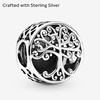 image:imagePandora Jewelry Openwork Family Roots Charm  Family Tree Charm for Pandora Charm Bracelets  Perfect for Anniversary Holiday or Birthday Gift  Sterling Silver