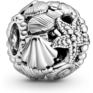 image:imagePANDORA Openwork Starfish Shells amp Hearts Charm  Compatible Moments Bracelets  Jewelry for Women  Gift for Women in Your Life  Made with Sterling Silver
